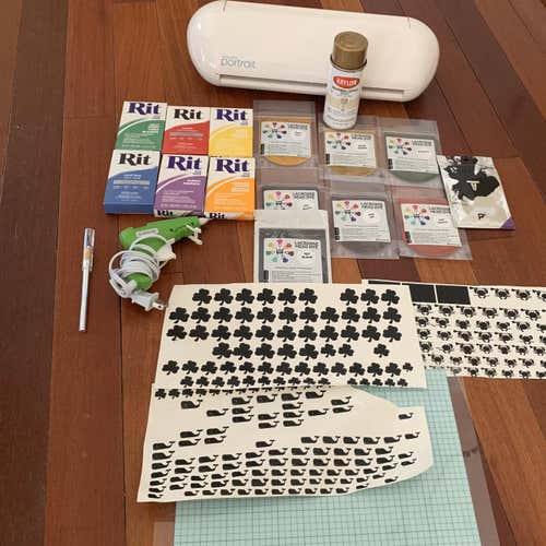 Vinyl Cutter and Dyeing Supplies (ON HOLD)