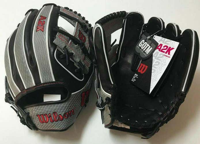 Wilson A2K December 2020 1786SS Glove Of The Month 11.5" SuperSkin SnakeSkin