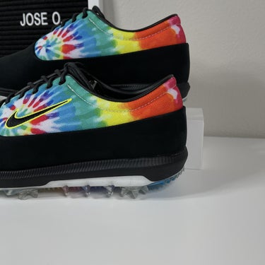 Nike Air Zoom Victory Tour Nrg Peace Love And Golf Suede Rare Pga Tie Dye Size 9 5 Sidelineswap