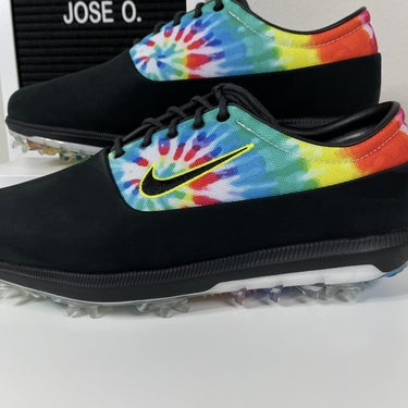 Nike Air Zoom Victory Tour Nrg Peace Love And Golf Suede Rare Pga Tie Dye Size 9 5 Sidelineswap