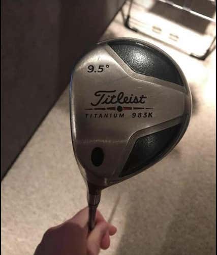 Titleist 983K Stiff Flex 9.5 Loft LH Driver