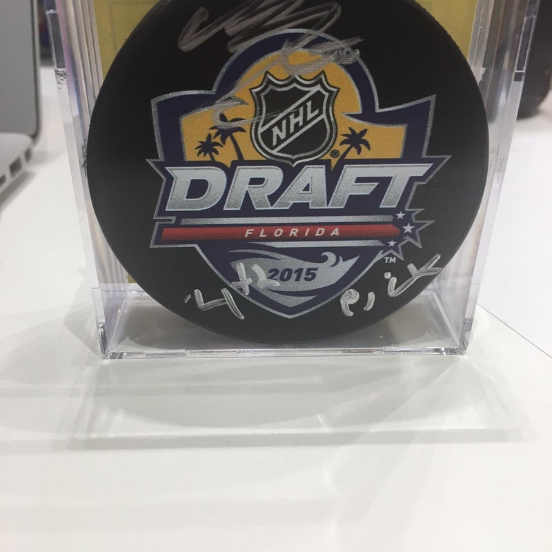 Mitch Marner Toronto Maple Leafs Signed Draft Puck With COA