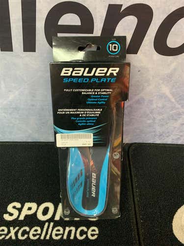 New Bauer Speedplate Insoles - Size 10