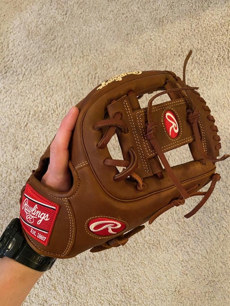 Timberglaze Custom Rawlings Heart of the Hide Infield Glove (PRO315 pattern) (BARELY USED)
