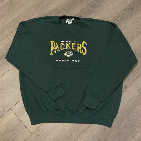 Vintage Green Bay Packers Sweatshirt Mens L NFL Football 90s Pullover  Sweater | SidelineSwap