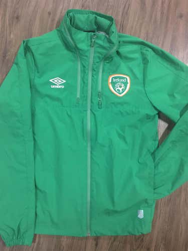 Ireland Soccer Umbro Full Zip Lightweight Jacket