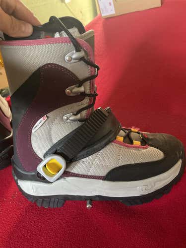 Used Men's Size 12 (Women's 13) Rossignol Alley BOA H3 Snowboard Boots All Mountain Medium Flex