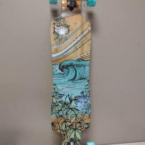 New San Diego Speed 43" Stella Bamboo Breaker Drop Through Longboard Skateboard