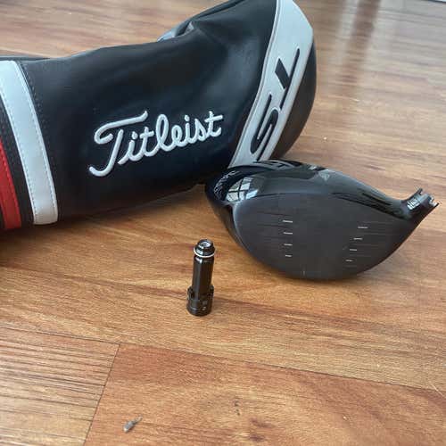Men's Right Handed TS2 9.5 Loft Driver HEAD, HEADCOVER & SHAFT ADAPTER ONLY