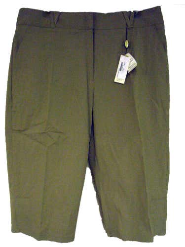 Sport Haley Capri Golf Pants (Green/Fern, Ladies, 12/Large) SH WF08280