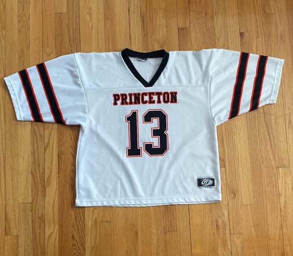 White Princeton Lacrosse Jersey #13