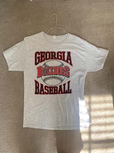 Georgia Baseball T-Shirt Size L