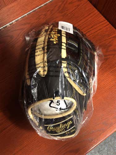 Black New Outfield Heart of the Hide 12.75" Baseball Glove