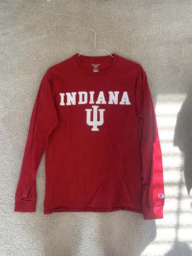 Indiana Long Sleeve Champion T-Shirt Size M