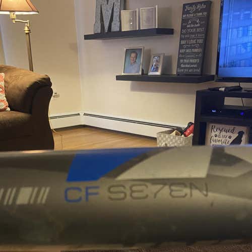 Kid Pitch (9YO-13YO) USSSA Certified Hybrid CF7 (-10) 21 oz 31" Bat