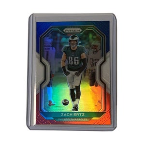 Zach Ertz Philadelphia Eagles 2020 Panini Prizm Football Red White Blue Base
