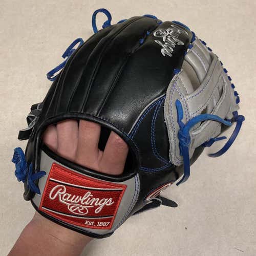 Black High School/College Outfield Heart of the Hide 12.75" Baseball Glove