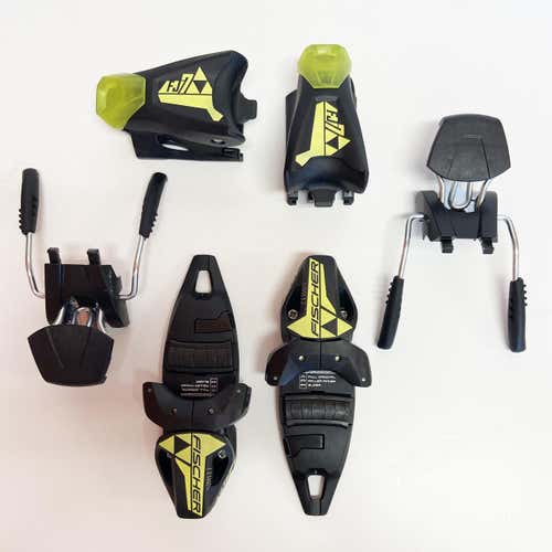Fischer FJ7 AC Junior Rail Ski Bindings : DIN 2-7.5 : Brake Width 78mm