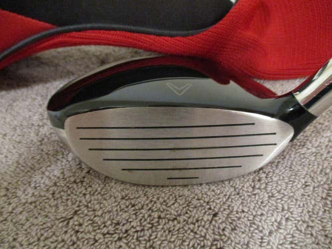 Callaway Razr X Black 5 Wood 18* Mid Torque Mid Low Kick Stiff RH