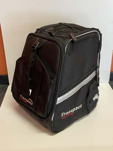 Transpack Heated Ski Boot Backpack : Black : 110VAC and 12VDC Plugs
