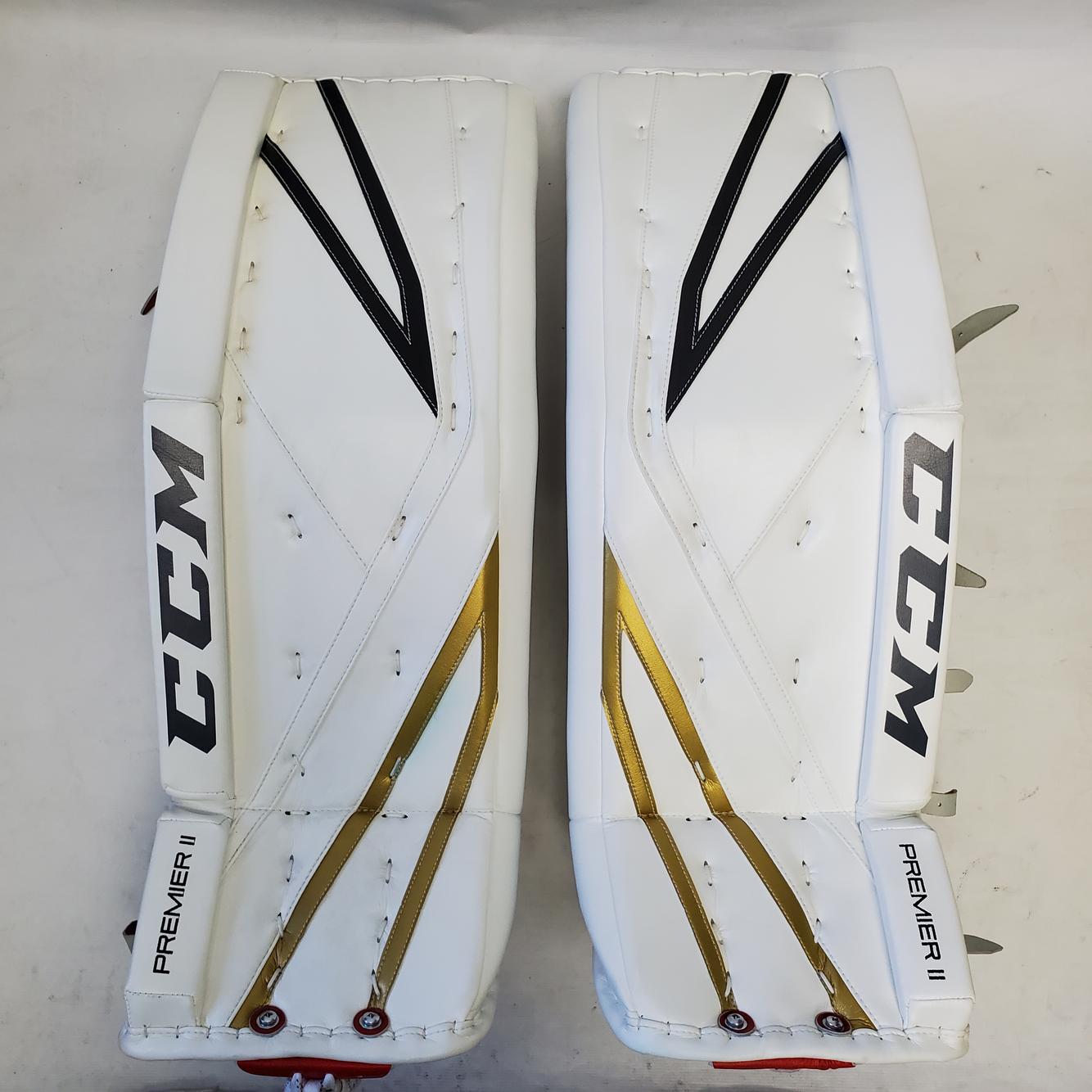New MarcAndre Fleury Pro Stock CCM Premier II Goalie Pads Vegas