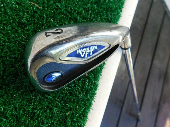 Callaway Hawk Eye VFT 2-Iron w/ RIFLE 6.5 Stiff Flex Shaft