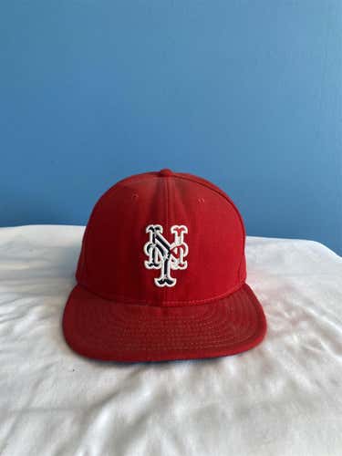 New York Mets 4th of July Red New Era Hat Size 7 5/8