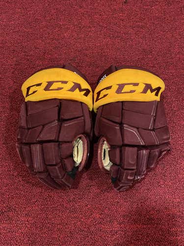 Minnesota Duluth CCM HGQL 13" Pro Stock Gloves Item#UMDG14