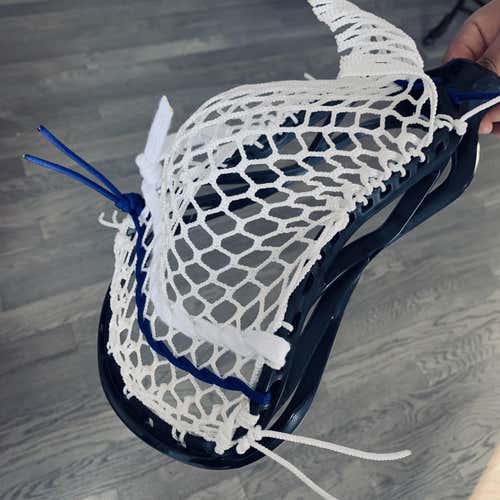 NEW STX Hammer Omega w/ G3 Ultralight Mesh - Galaxy Black Defense Lacrosse Head