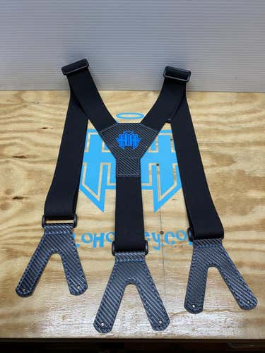 Halo Hockey - Traditional Suspenders (Stock) two sets