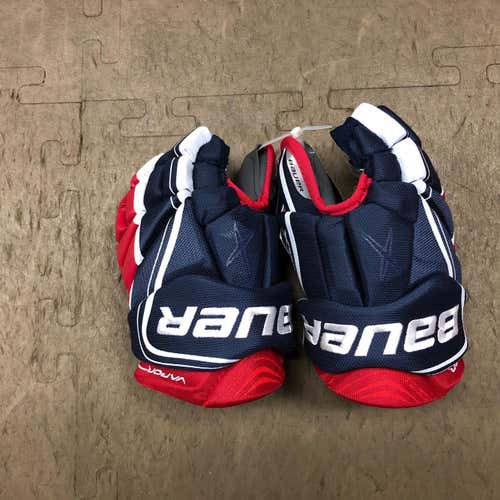 Blue Junior Bauer Vapor X800 Lite 11"  Gloves