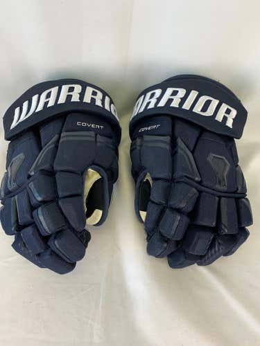 Navy Used Senior Warrior Covert QRE Gloves 14"- Jacksonville Icemen ECHL
