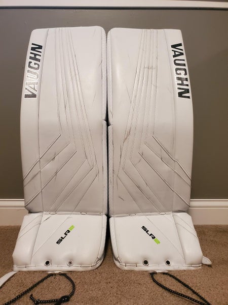 Barely Used 34+2" Vaughn Ventus SLR2 Pro Carbon Goalie Leg Pads