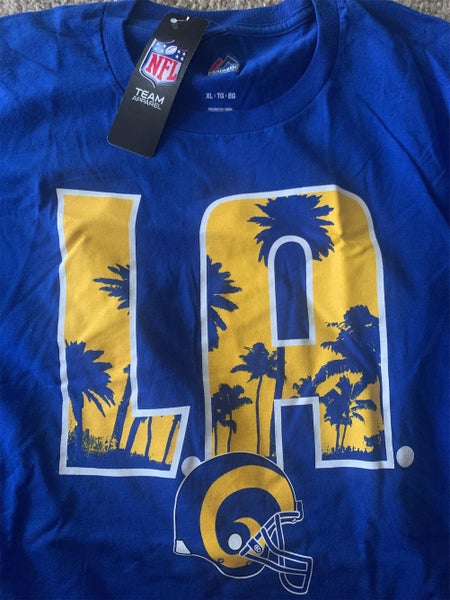 Majestic, Shirts, Los Angeles Rams Apparel Long Sleeve Active Shirt Size  Small