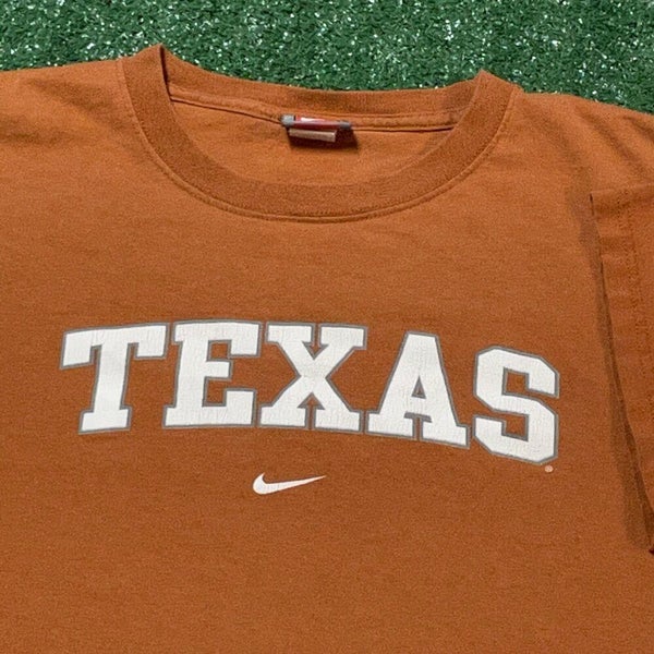 Men's Nike Texas Orange Texas Longhorns Baseball Plate Performance T-Shirt