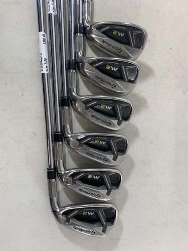 Used Taylormade M2 5i-pw Steel Regular +1 1/2in Iron Set