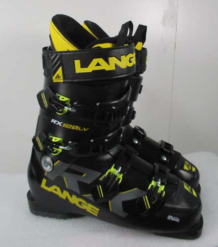 Used Men's Lange RX 120 LV Ski Boots Size 29.5 (408)