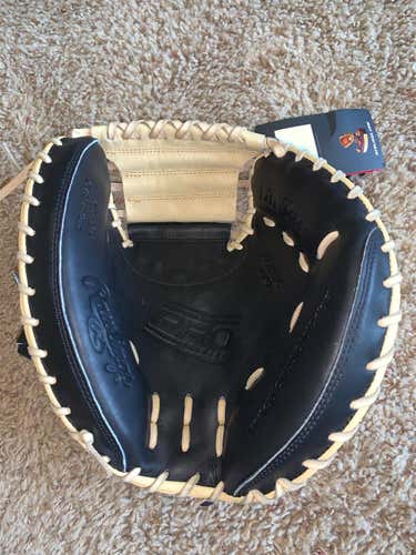 Black High School/College Catcher's 33" Baseball Glove