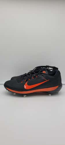 Black New Adult Men's Size 14 (Women's 15) Metal Nike Low Cut