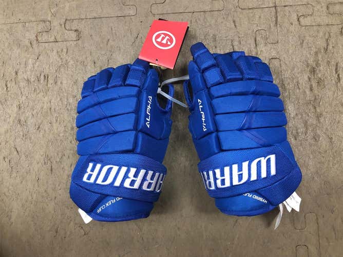 Blue Junior Warrior 12"  Gloves
