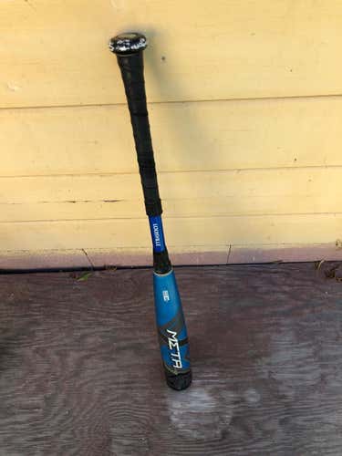 Used High School/College BBCOR Certified 2020 Louisville Slugger Composite Meta Bat (-3) 28 oz 31"