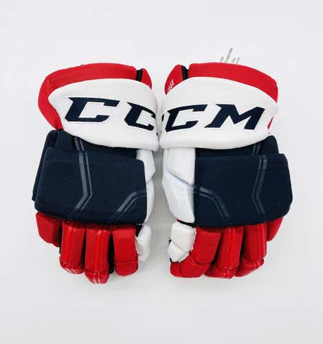 Brand New Winnipeg Jets Heritage classic CCM HGQL Hockey Gloves-14"