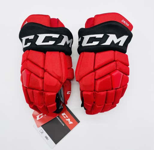 New CCM Supertacks HGTK Hockey Gloves-Zacha-14"