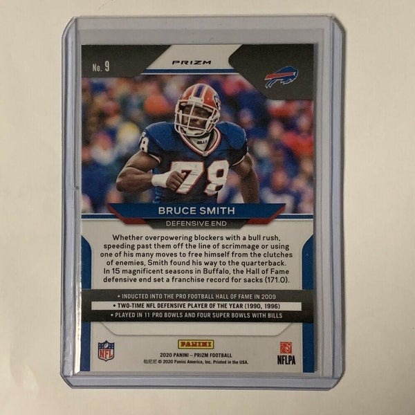 Bruce Smith Buffalo Bills 2020 Panini Prizm Red White Blue