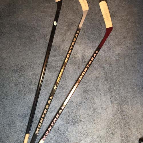 3 Lh Intermediate Hockey Sticks
