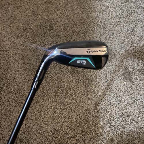 Men's LH TaylorMade GAPR Stiff Flex 4 Hybrid