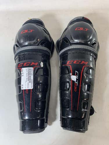Used Ccm Qlt 230 Shin Guards Youth 10"