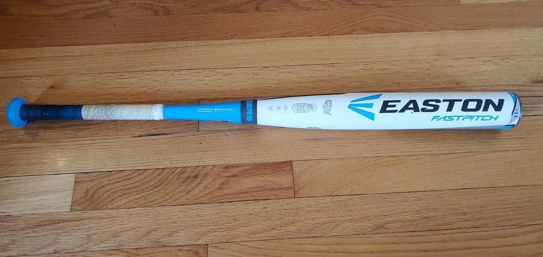 White Used Kid Pitch (9YO-13YO) Easton Composite Mako Bat (-11) 19 oz 30"