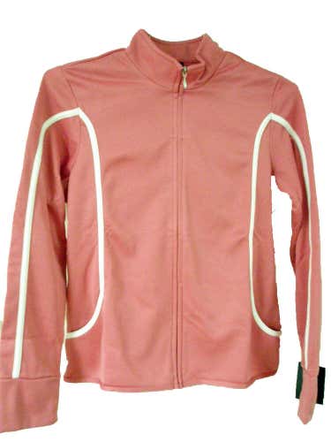 Gear for Sports Full Zip Warmup Jacket (Lady, Pink, Medium) NEW