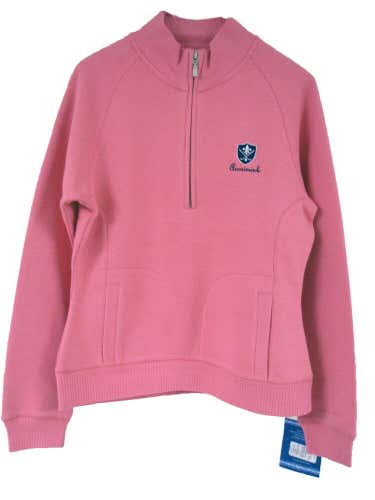 Arinomak 1/4 Zip Pullover (Lady, Pink, Medium) Gear For Sports Sweatshirt NEW